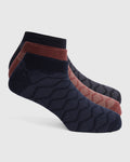 Cotton Multi Color Knitted Socks - Vaizag
