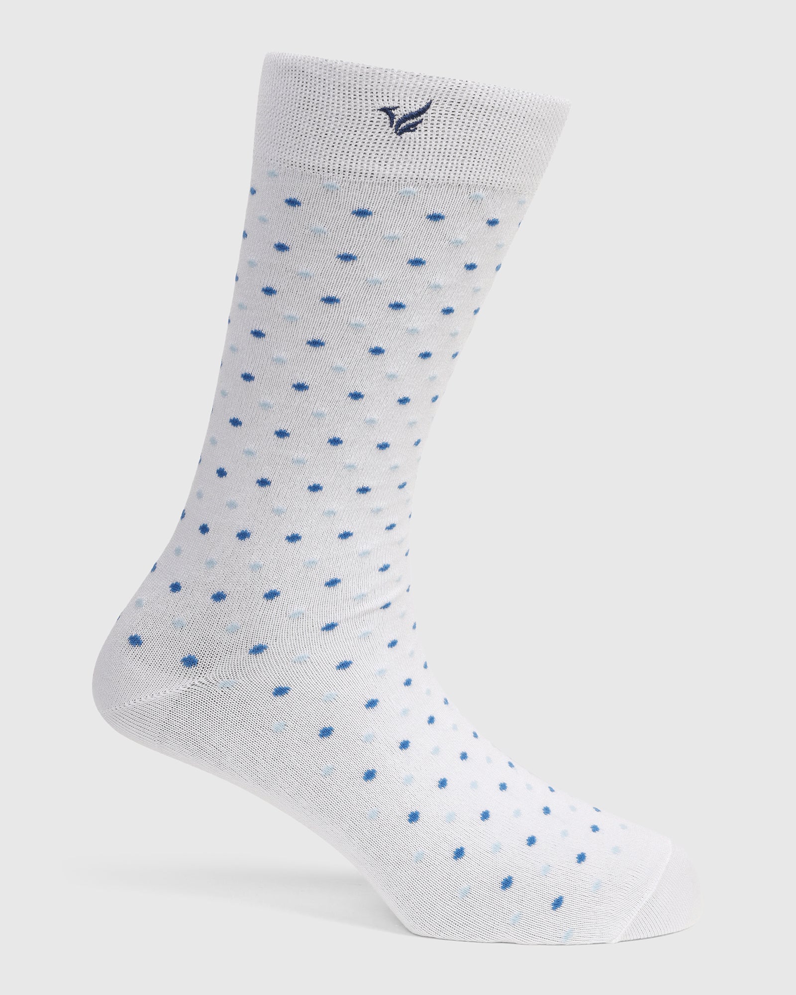 Cotton White Knitted Socks - Vika