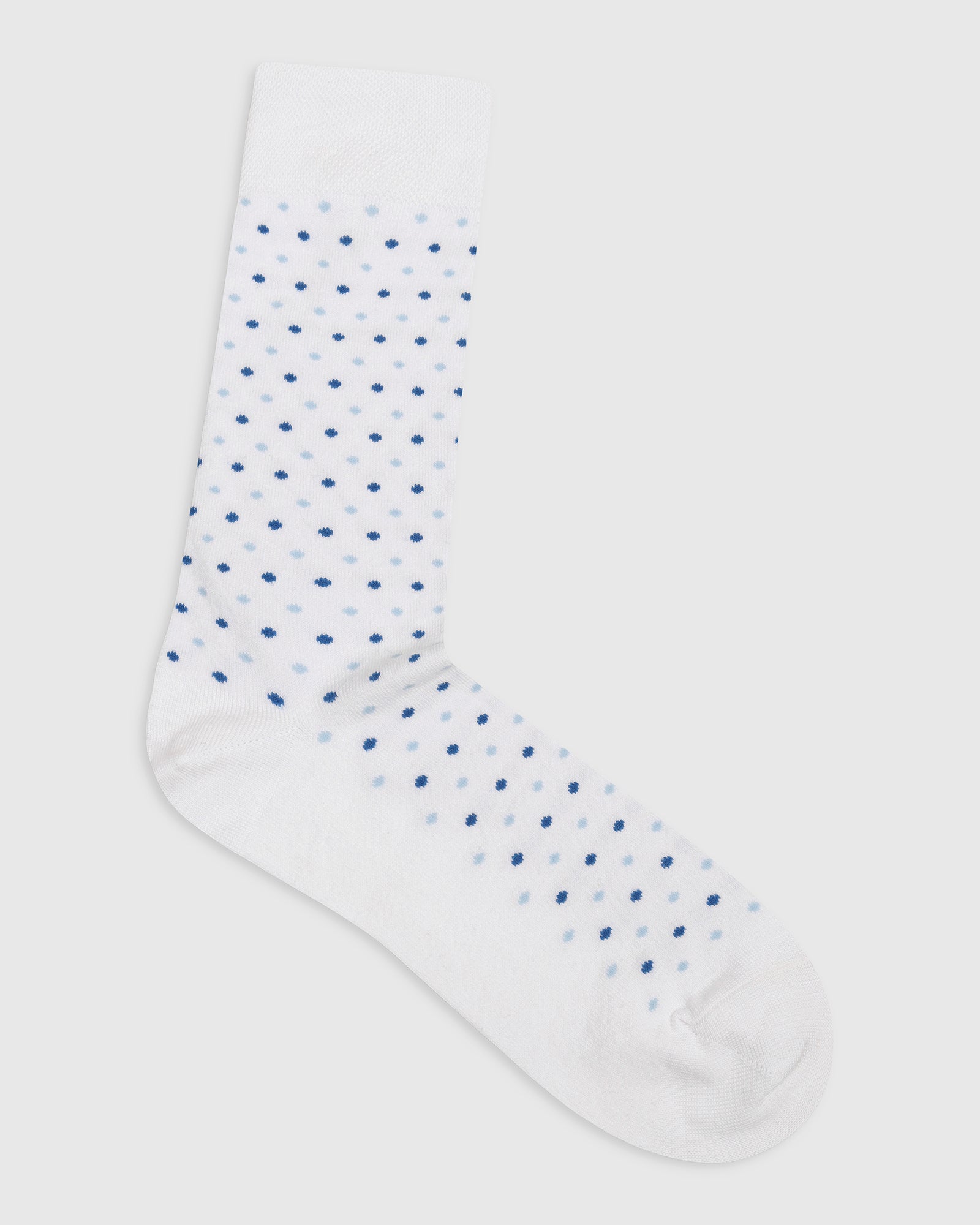 Cotton White Knitted Socks - Vika