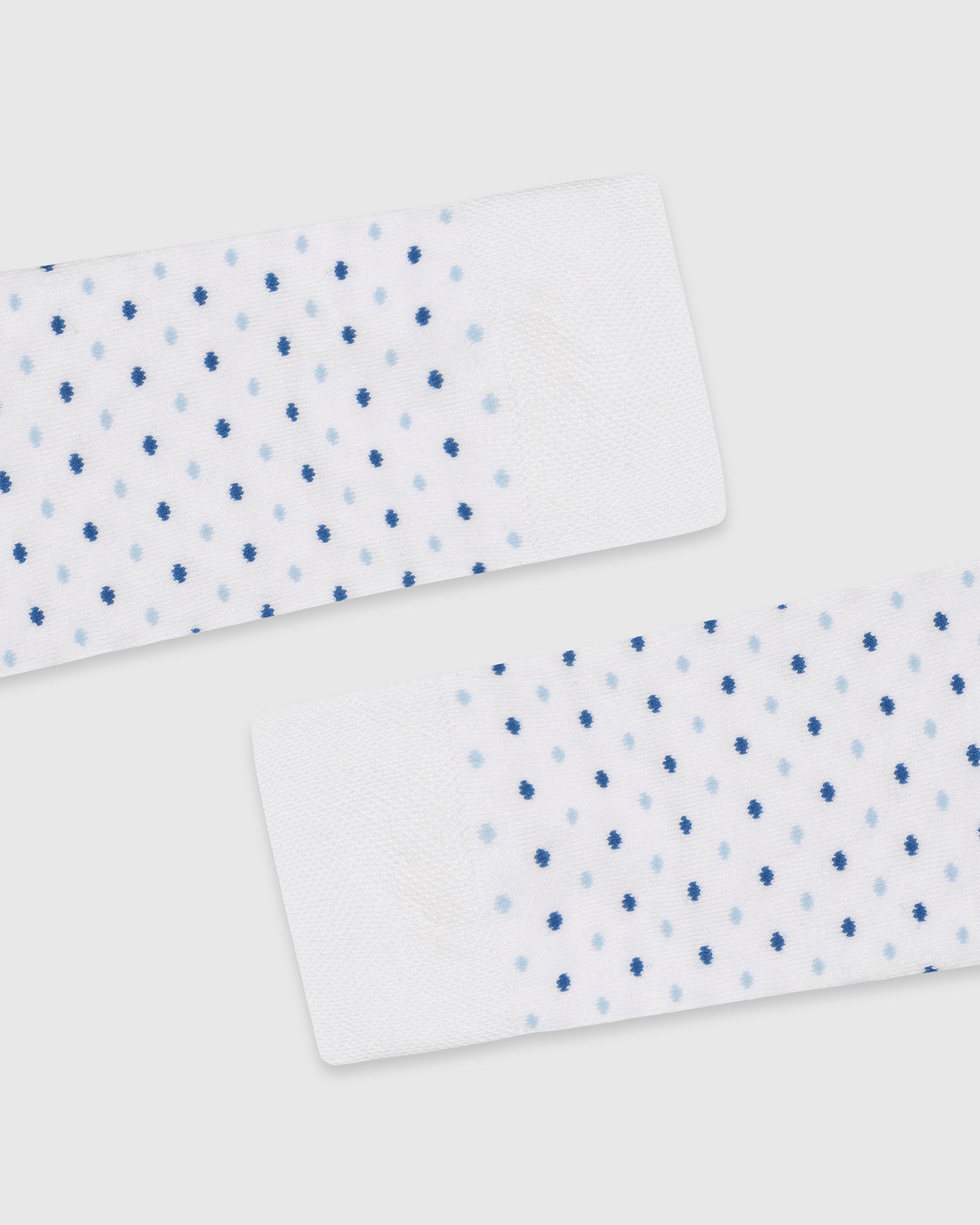 Cotton White Knitted Socks - Vika