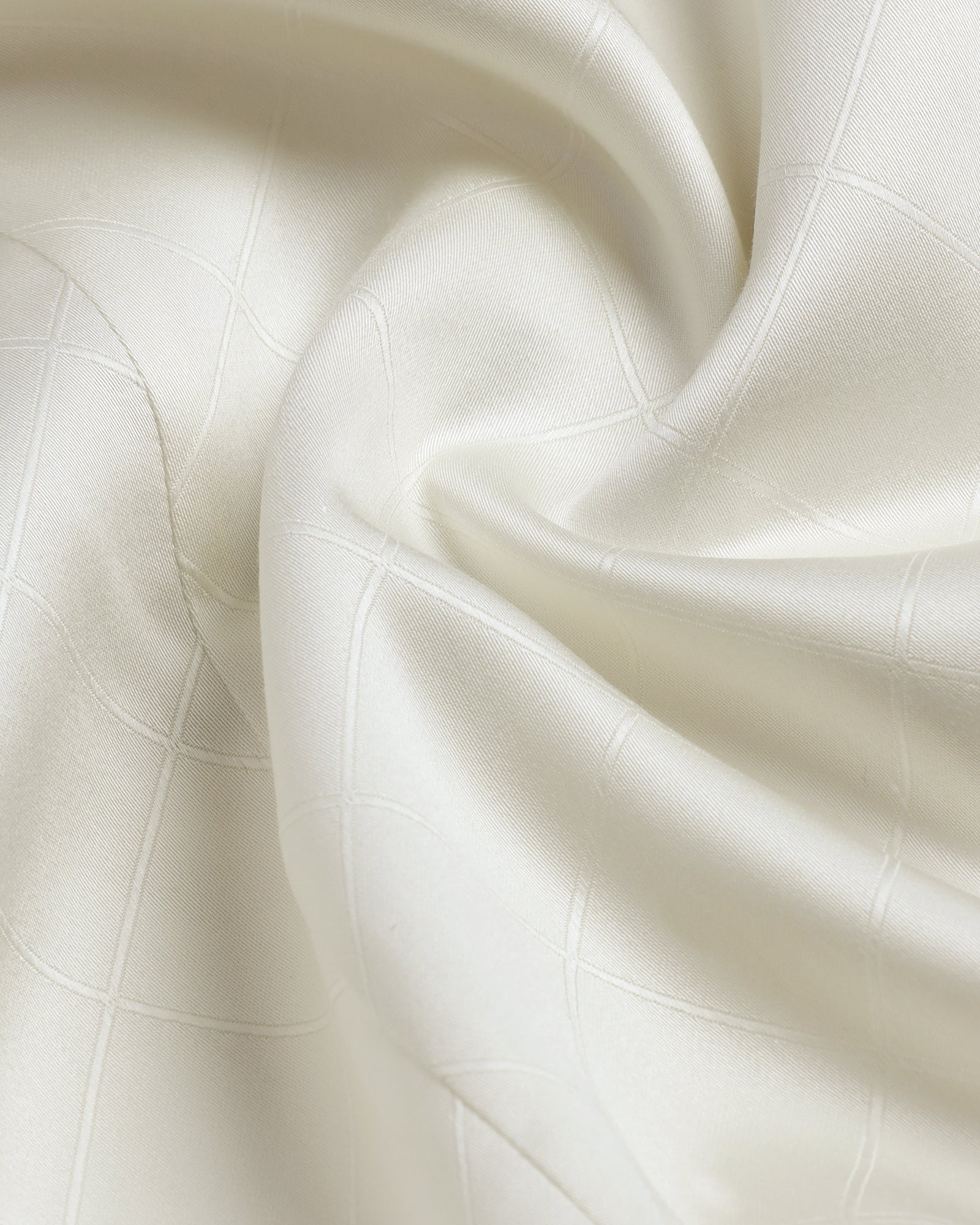 Cream Jacquard Shirt - Mario