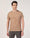 Crew Neck Brown Printed T-Shirt - Terrain