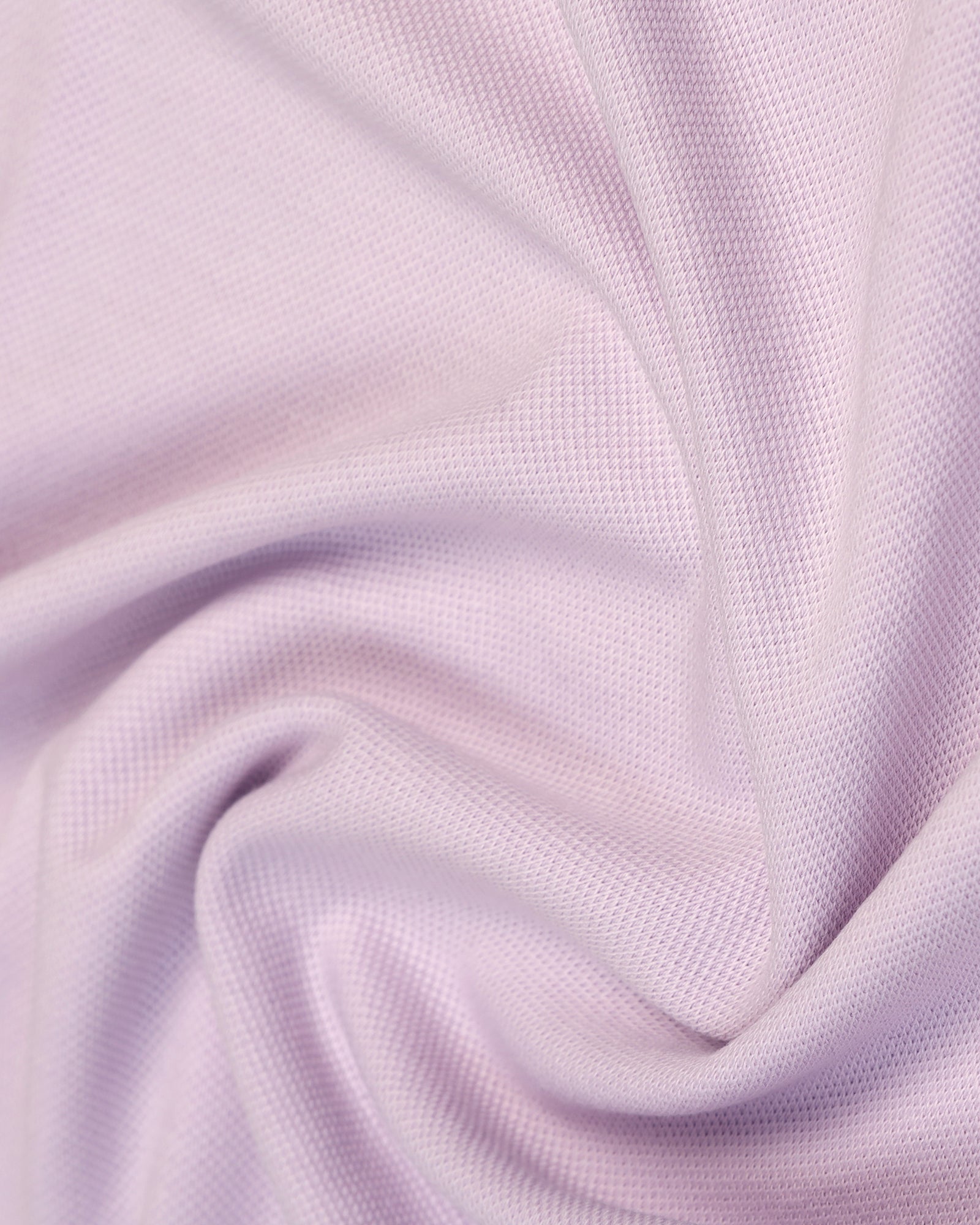 Crew Neck Light Purple Solid T-Shirt - Spectrum