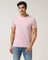 Crew Neck Lilac Solid T-Shirt - Kai
