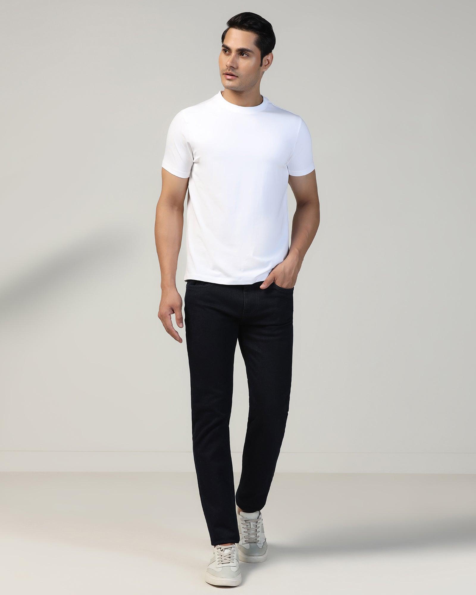 N!ce basic tee (WHITE) Nice T White Regular Core Tee