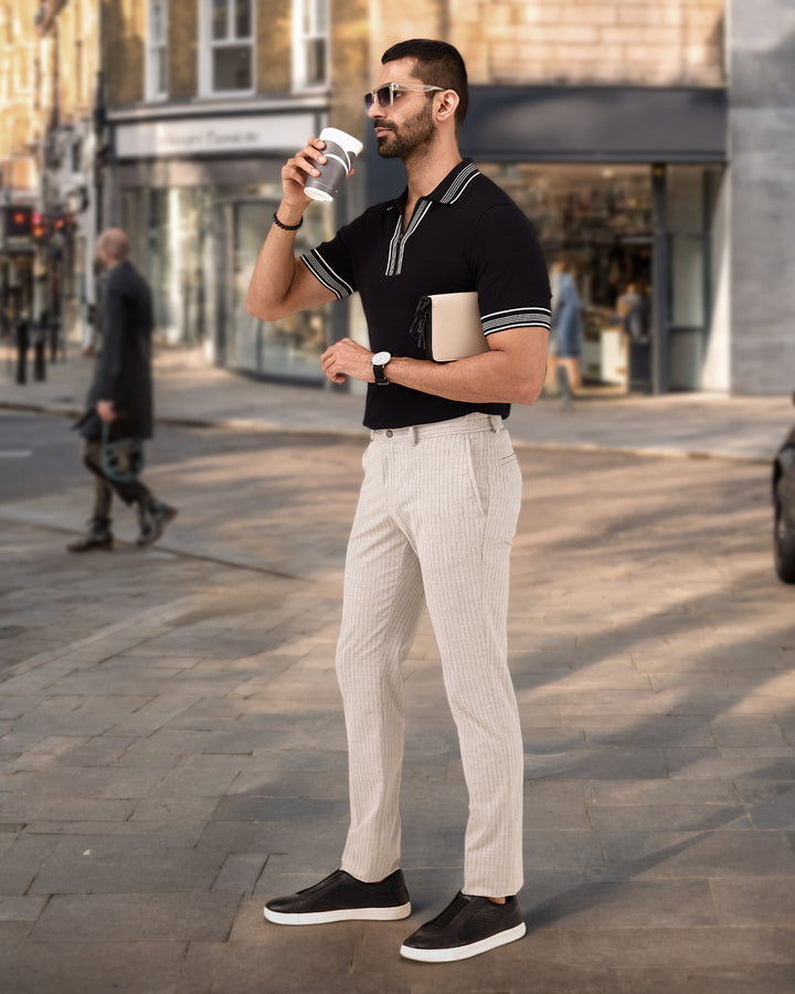 Buy formal pants and trousers For Men Online Blackberrys