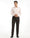 Slim Comfort B-95 Formal Brown Textured Trouser - Campbell