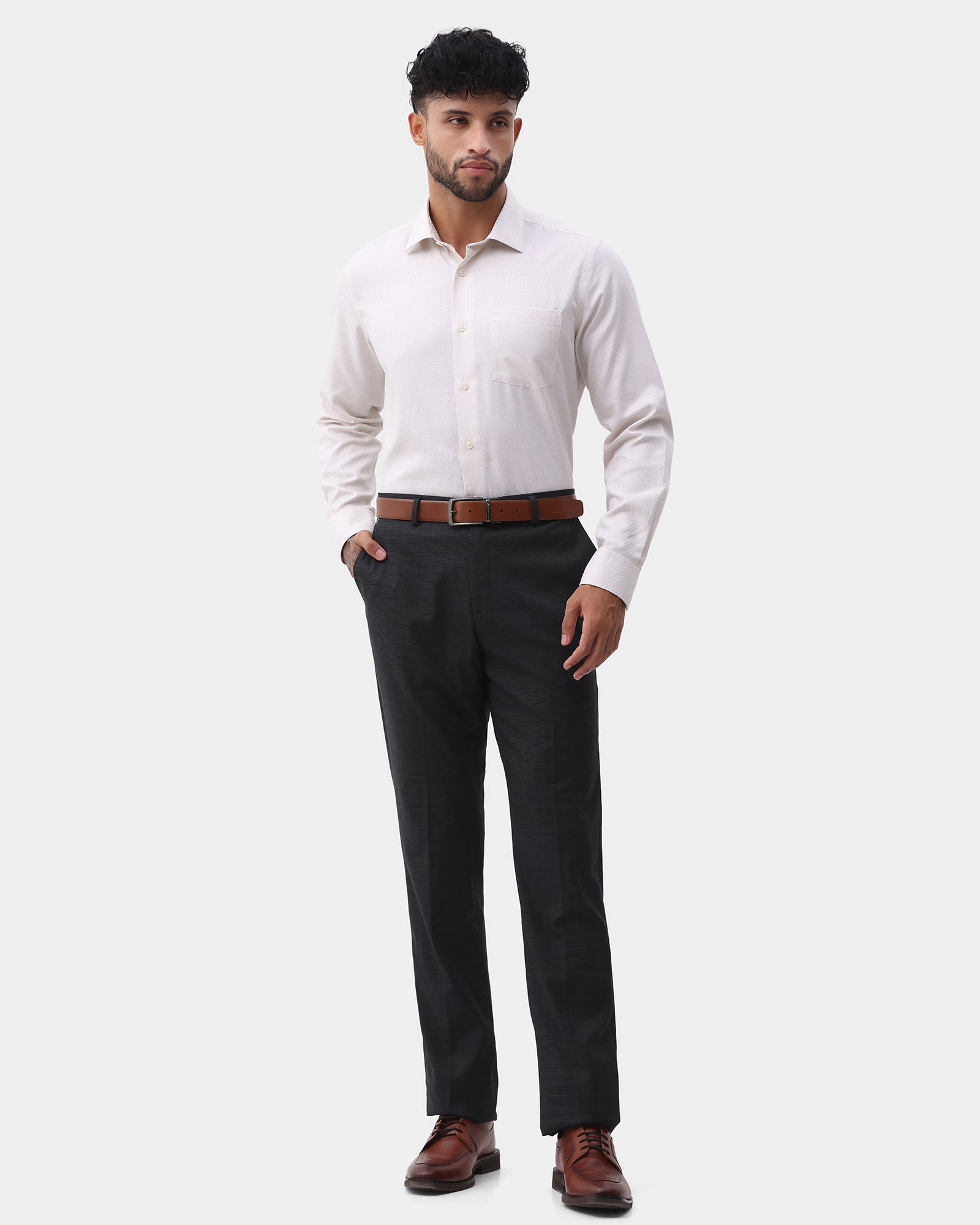 Charcoal Check Trouser - Sudd