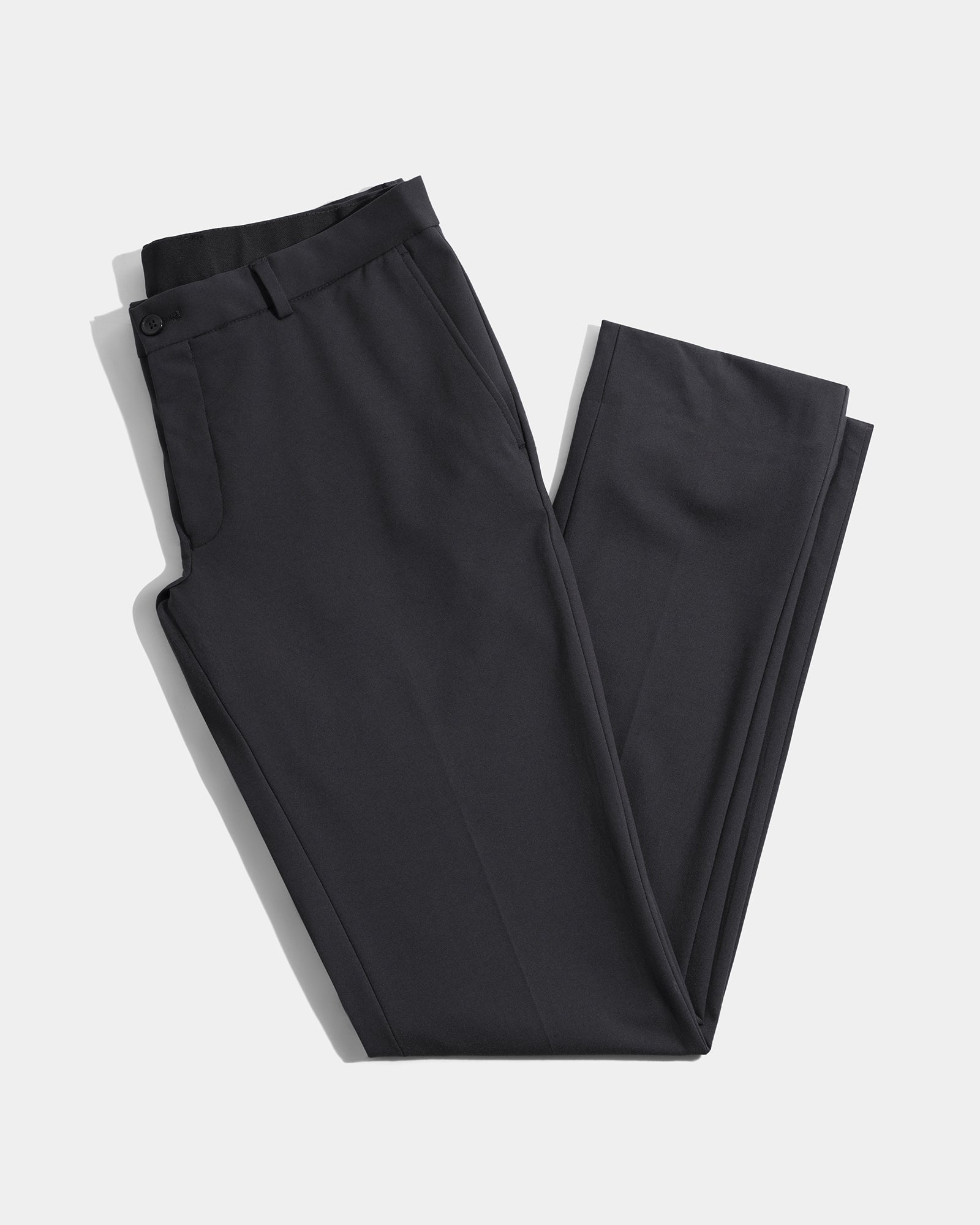 Dark Brown Solid Trouser - Oak