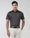 Dark Grey Half Sleeve Unwrinkle Solid Shirt - Sylvia