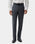 Dark Grey Solid Trouser - Tudor