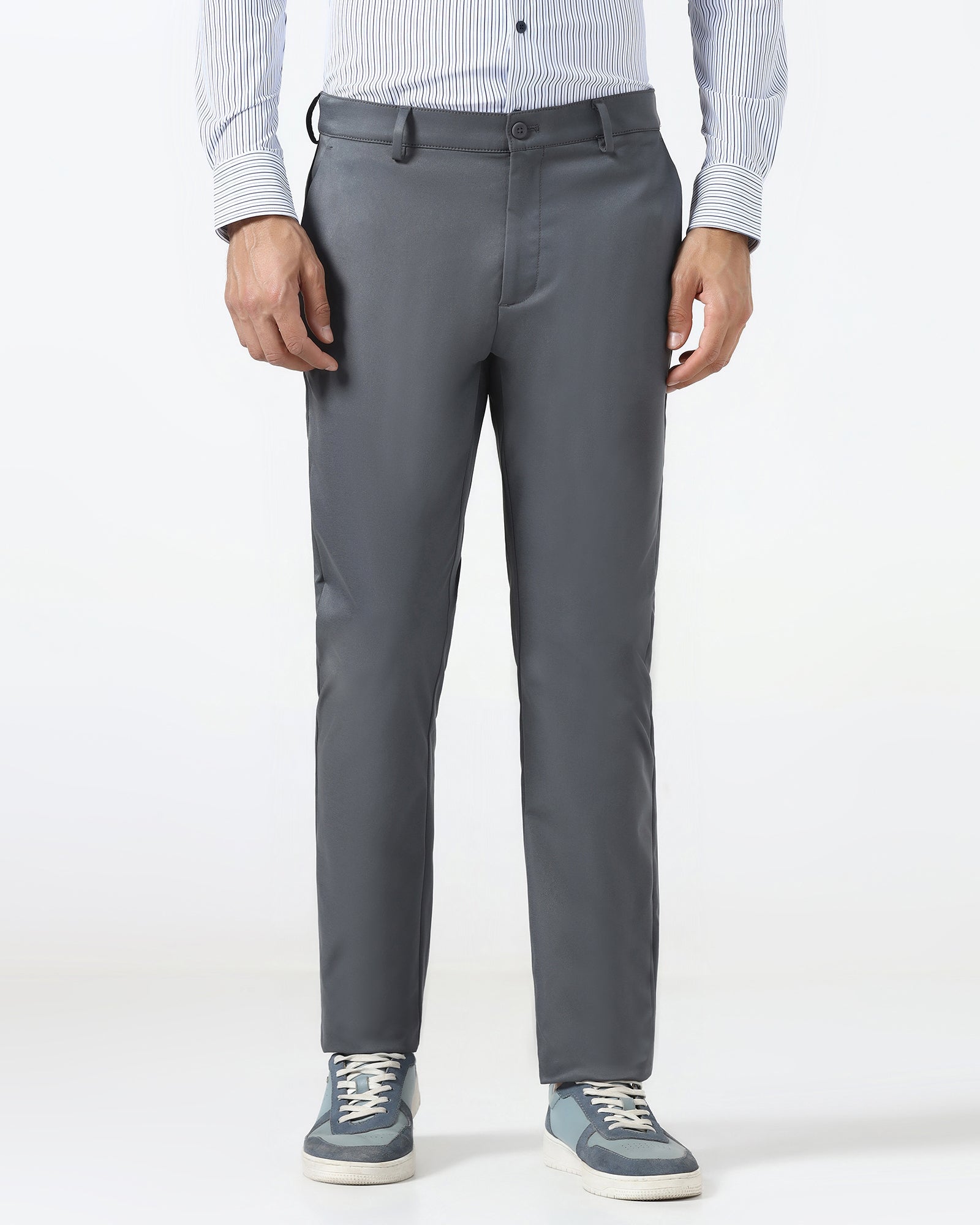 Dark Grey TechPro Solid Khakis - Cycad