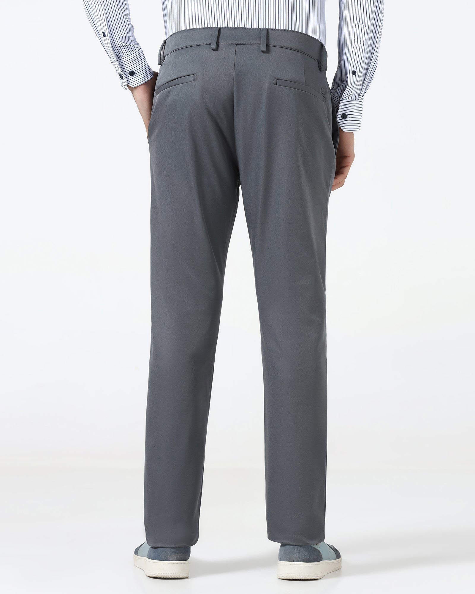 Dark Grey TechPro Solid Khakis - Cycad