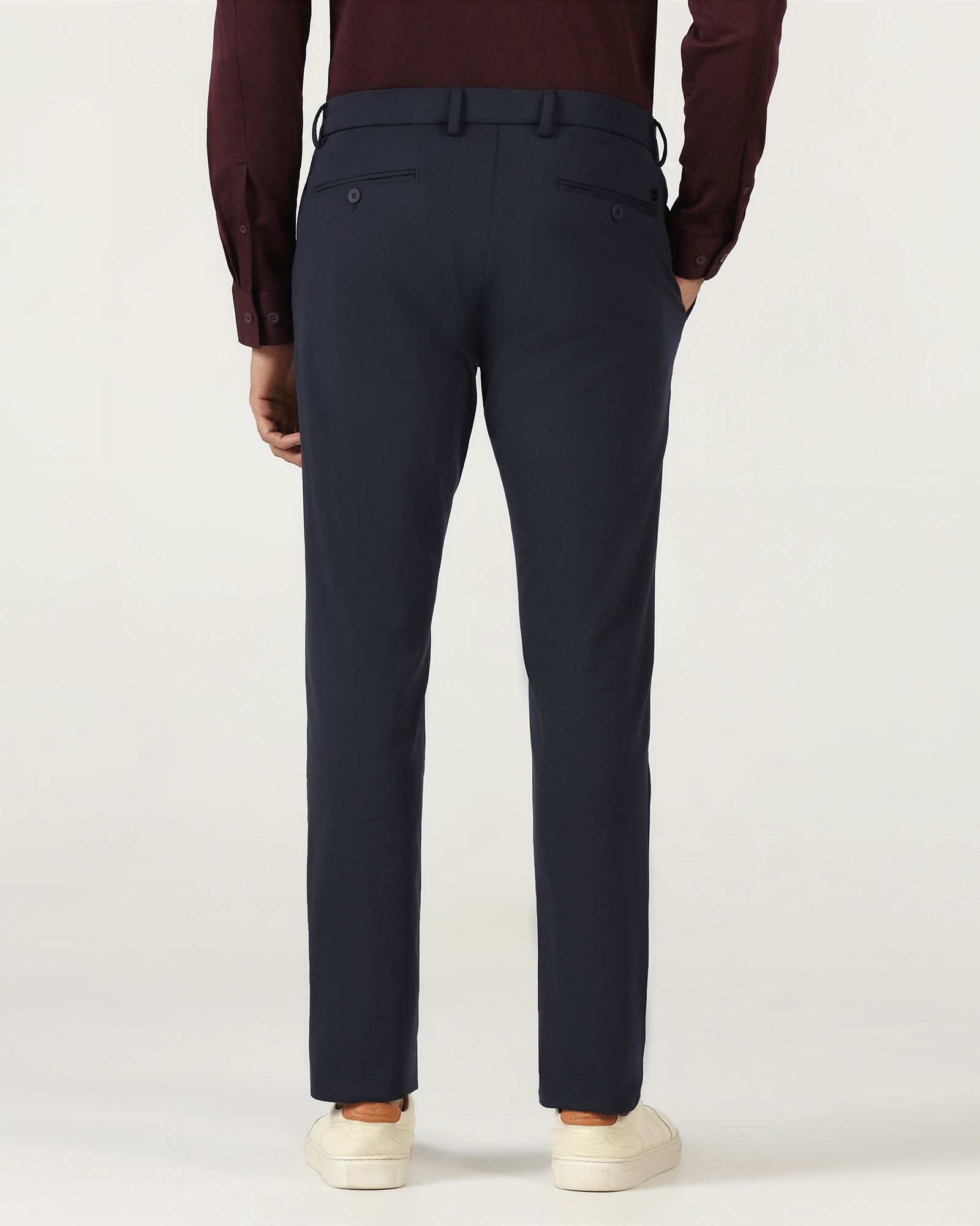 Dark Navy Techpro Solid Khakis - Ziea