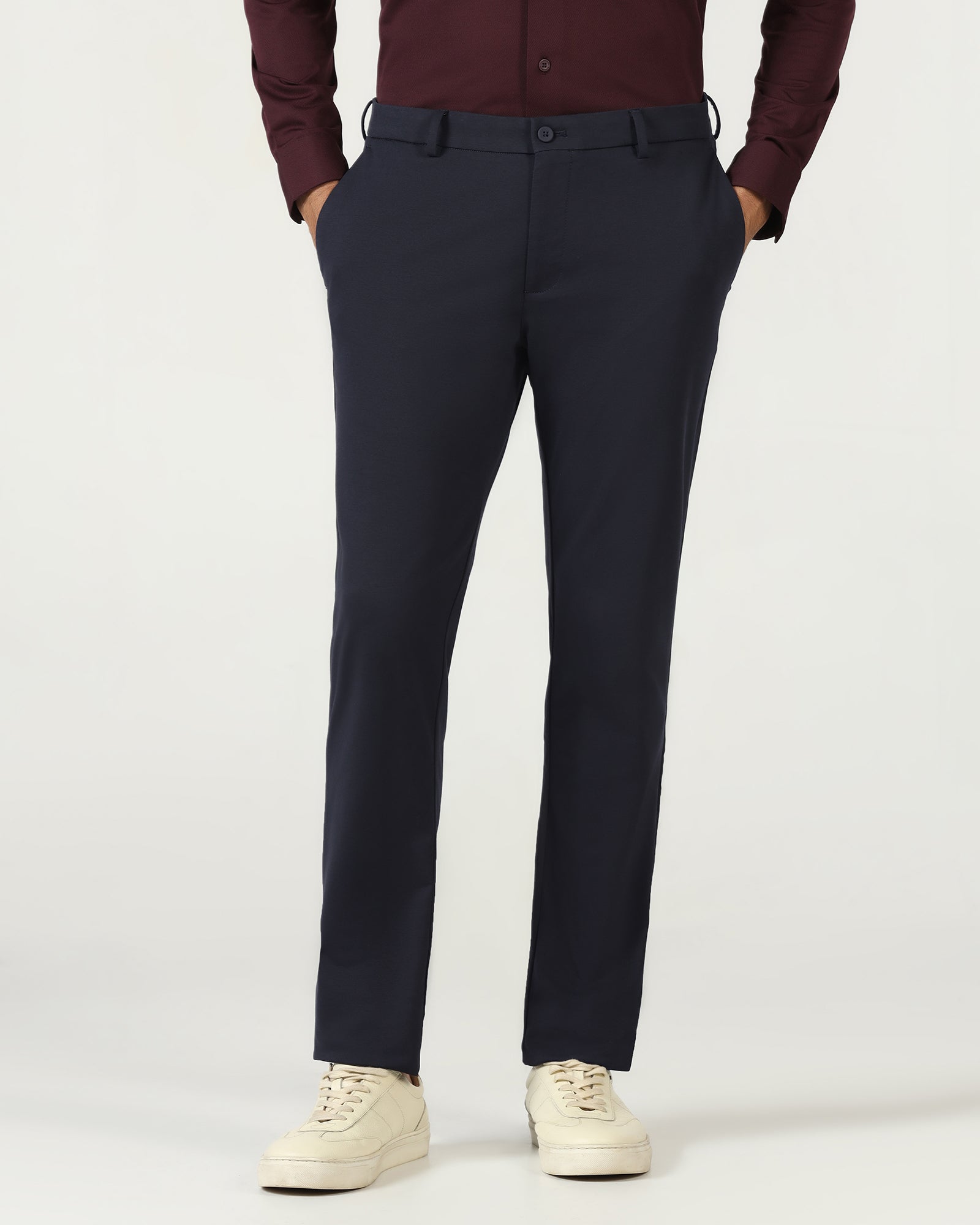 Dark Navy Techpro Solid Khakis - Ziea