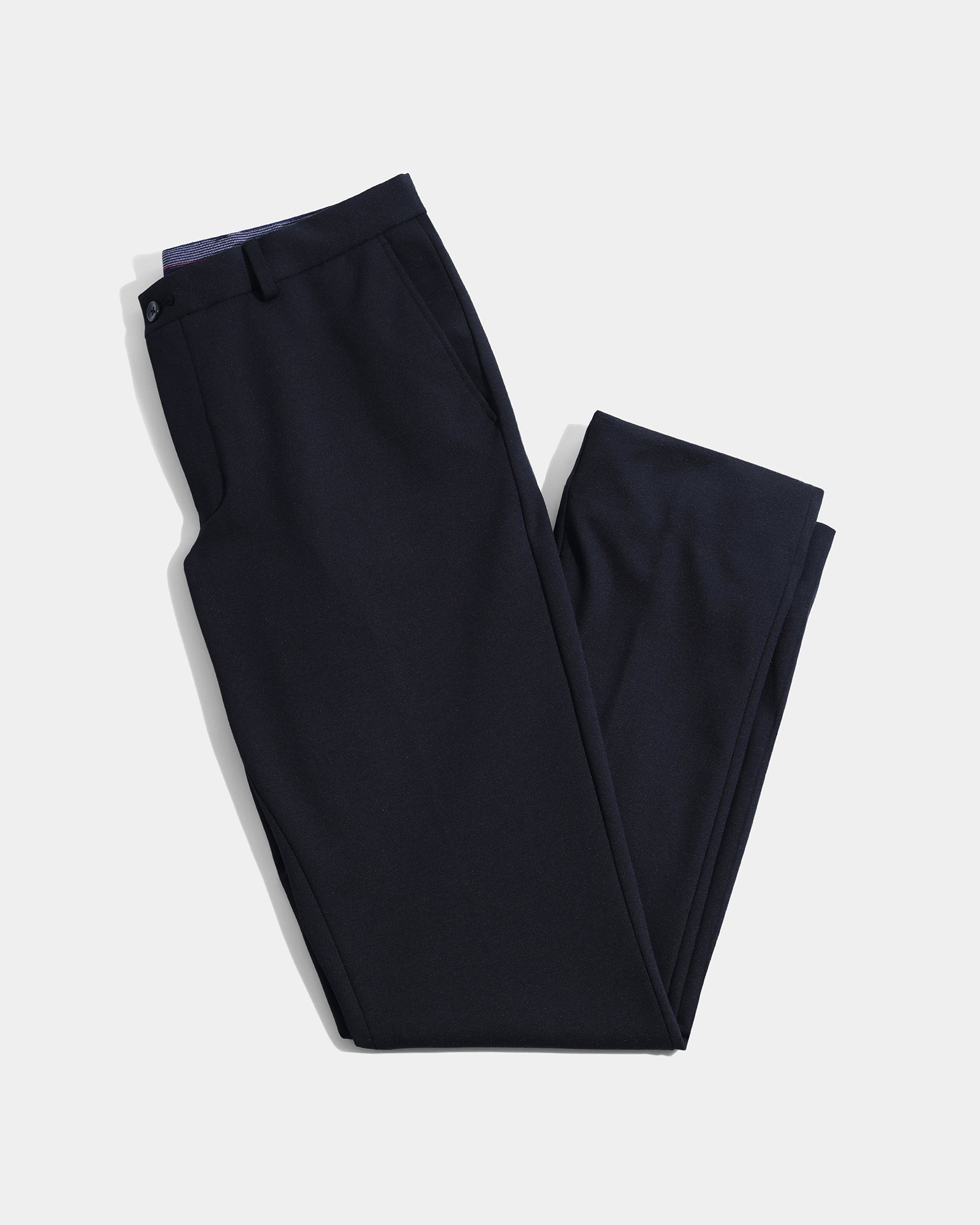Dark Navy Textured Trouser - Jay