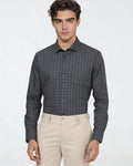 Dark Olive Check Shirt