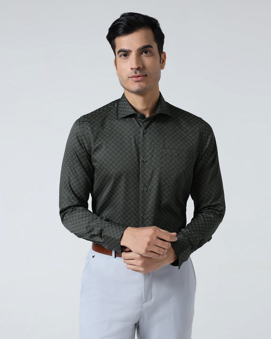 Maroon Printed Shirt - Cloud