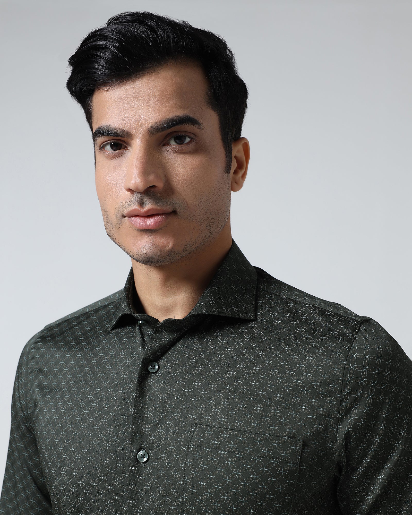 Maroon Printed Shirt - Cloud