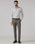 Dark Olive Solid Trouser - Chardonnay