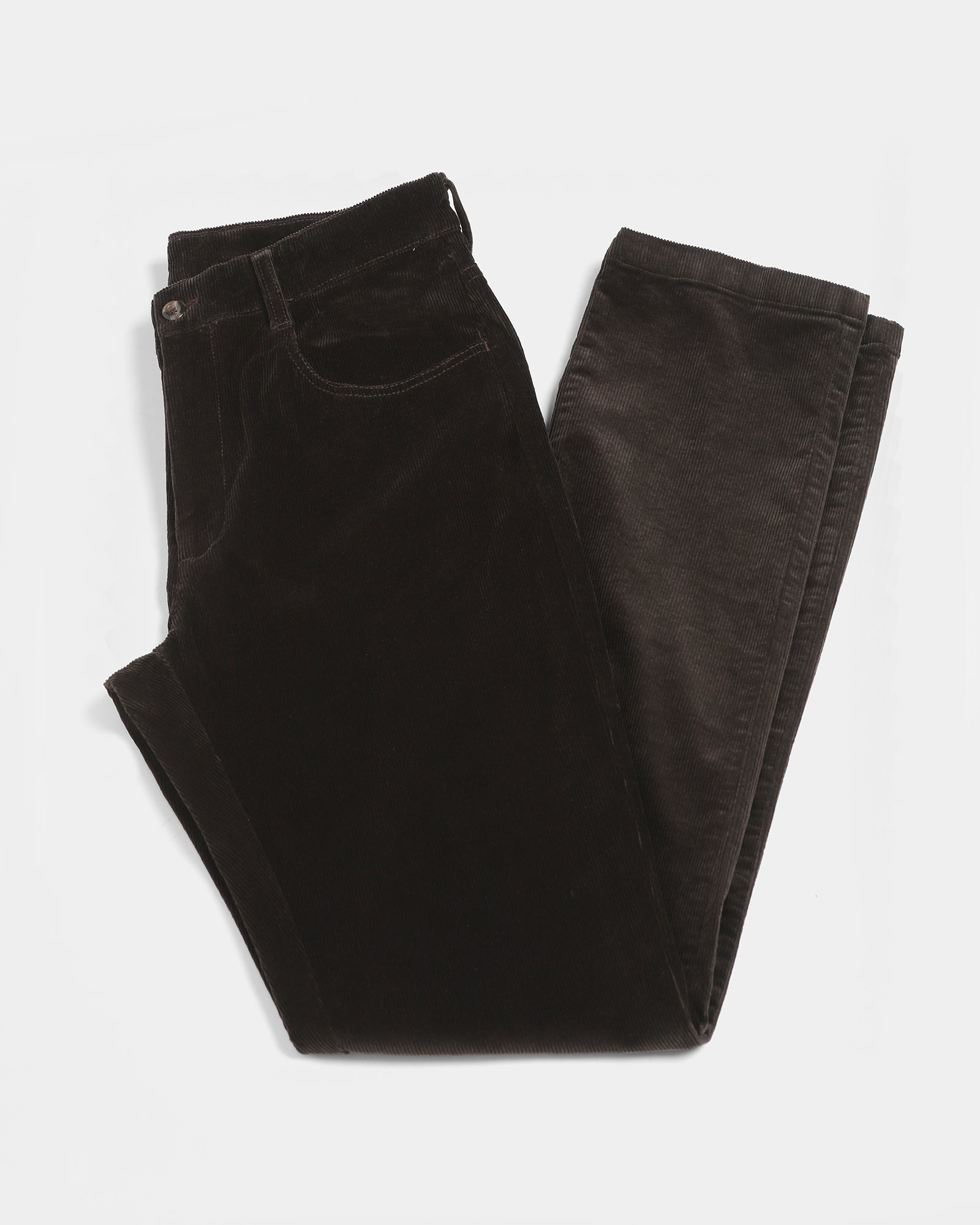Dark Olive Textured Khakis - Alps