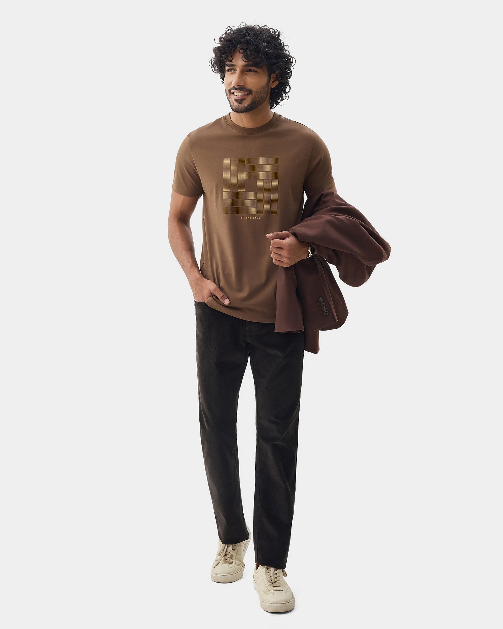Dark Olive Textured Khakis - Alps
