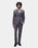 Dark Purple Three Piece Textured Suit - Fidela