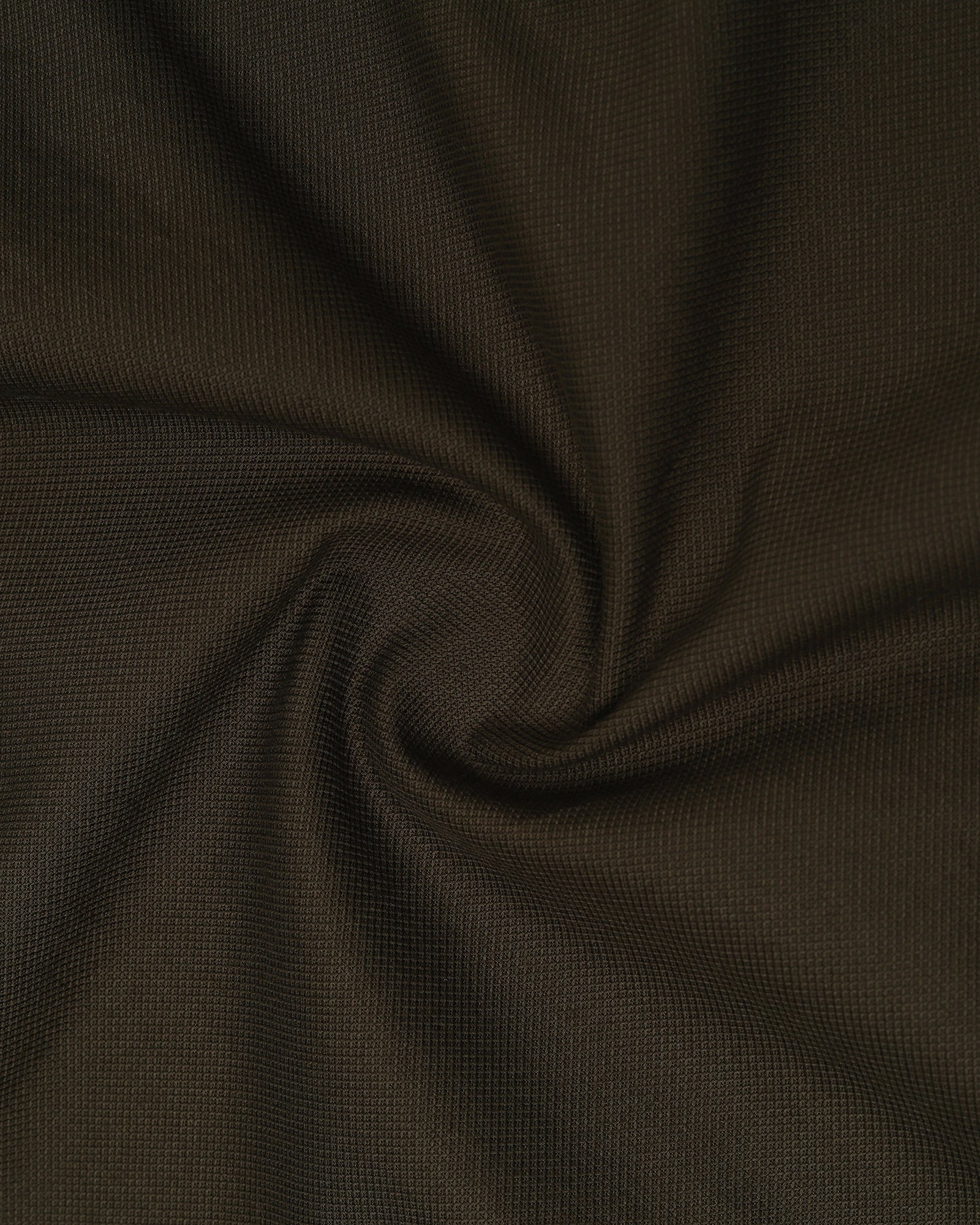 Deep Olive Printed Shirt - Gebbew