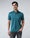 Deep Teal Solid Polo - Ram