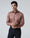 Rust Non Iron Solid Shirt - Sylvia