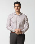 Dusty Pink Non Iron Stripe Shirt - Radius