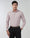 Dusty Pink Non Iron Textured Shirt - Russel E