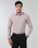 Dusty Pink Non Iron Textured Shirt - Russel E