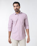 Dusty Pink Stripe Shirt - Hamber