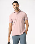 Dusty Pink TechPro Solid Polo - Arlo
