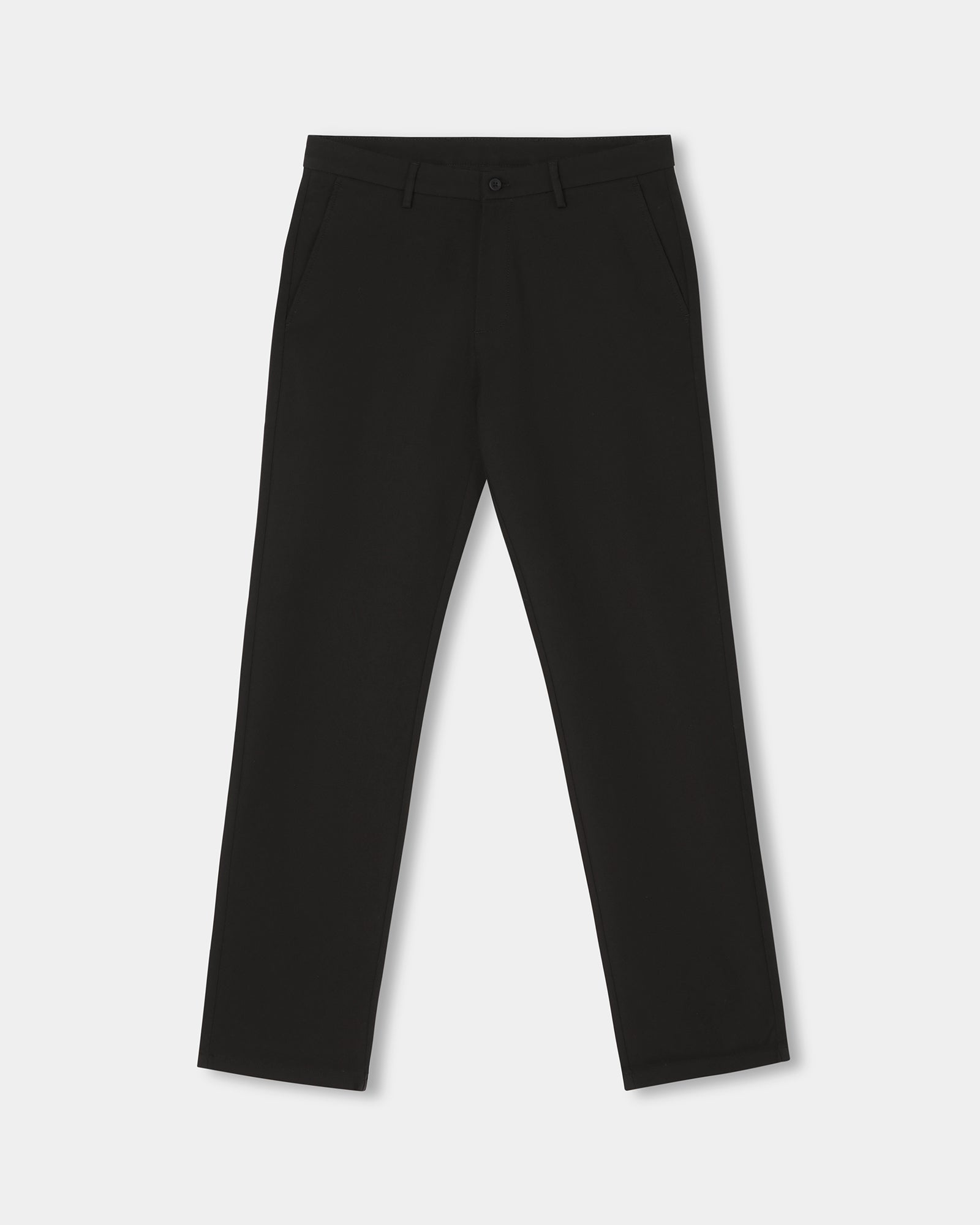 Black Techpro Textured Khakis - Pando