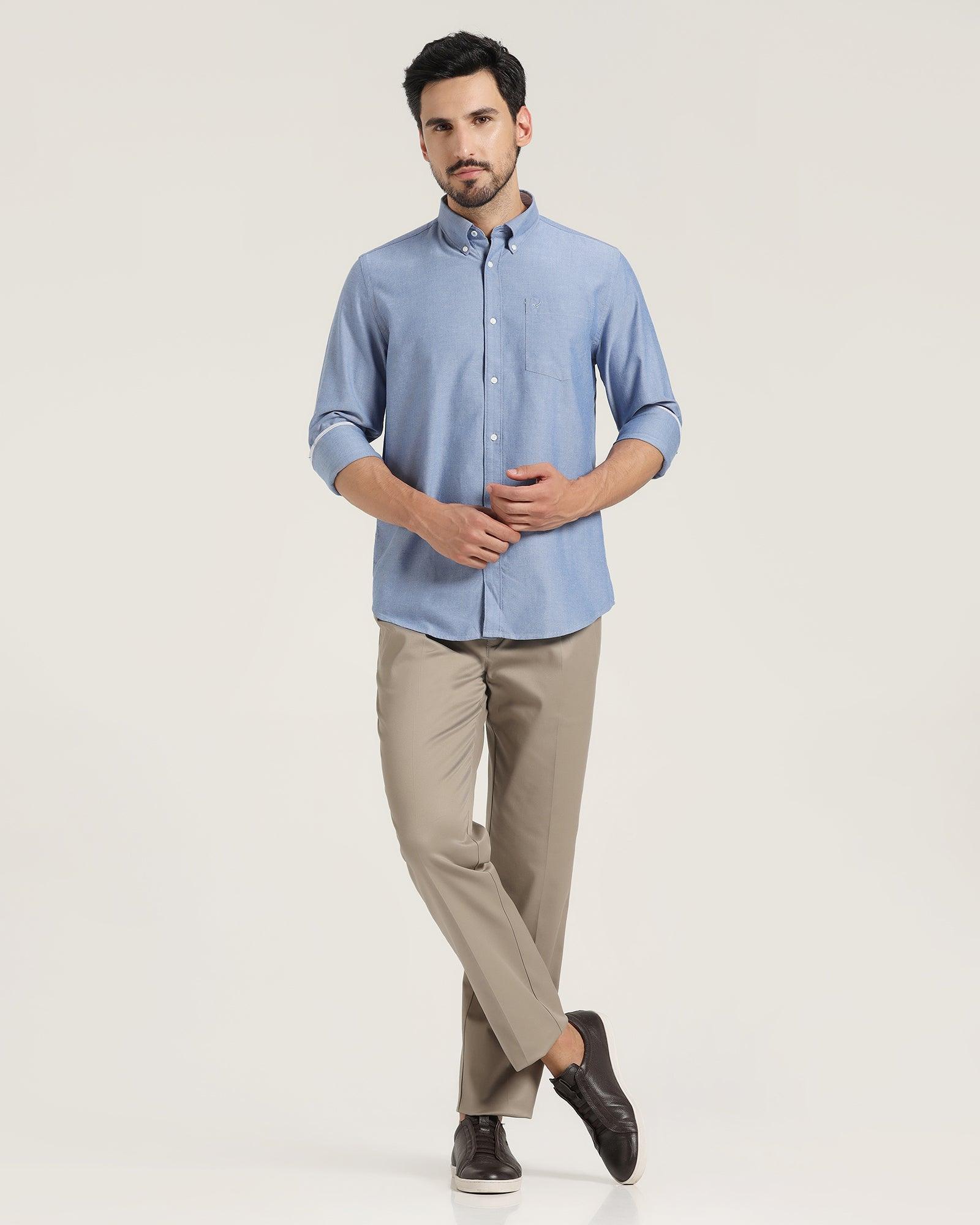 Straight B-90 Casual Mouse Solid Khakis - Criston - Blackberrys