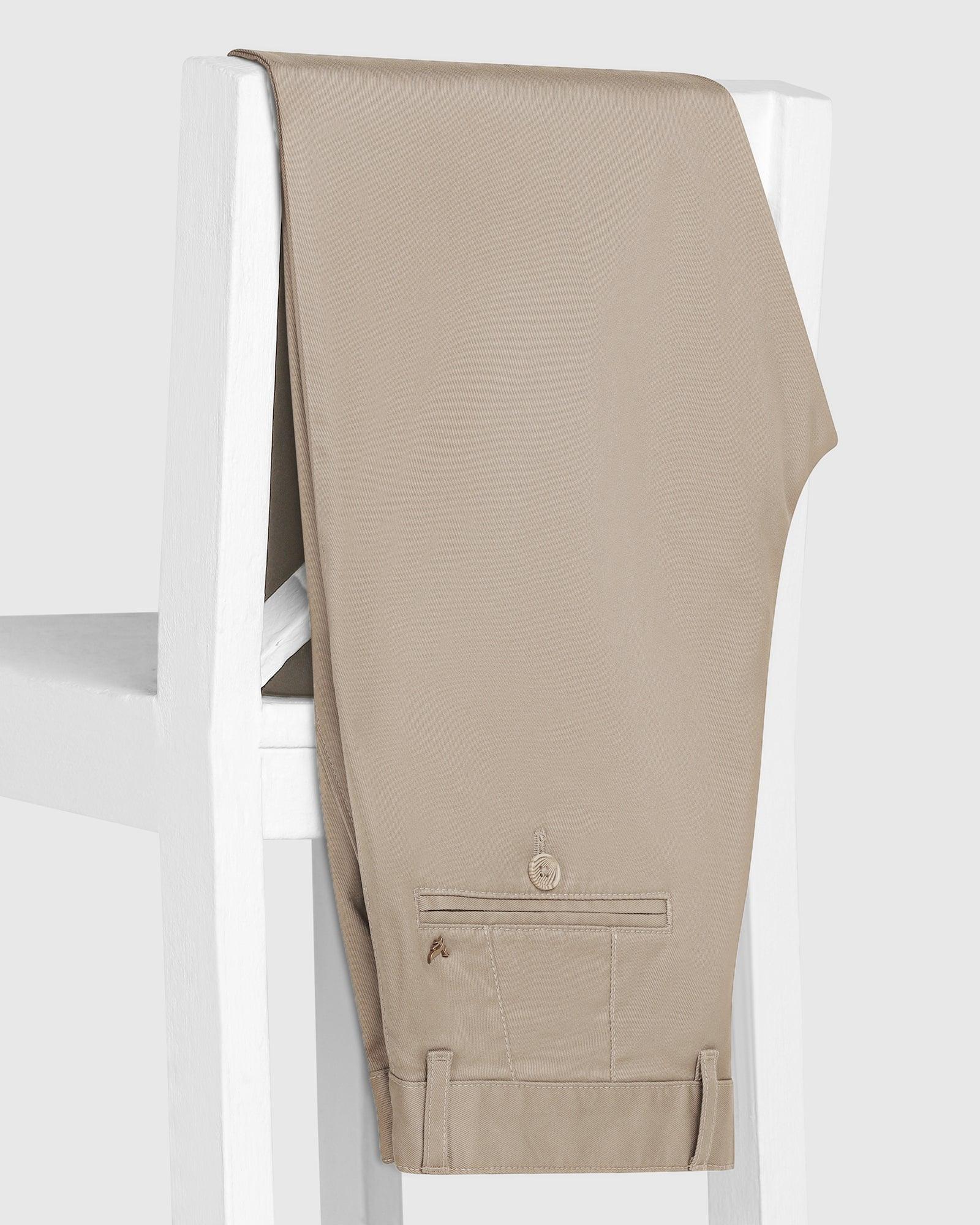 Straight B-90 Casual Mouse Solid Khakis - Criston - Blackberrys