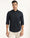 Casual Navy Solid Shirt - Juro