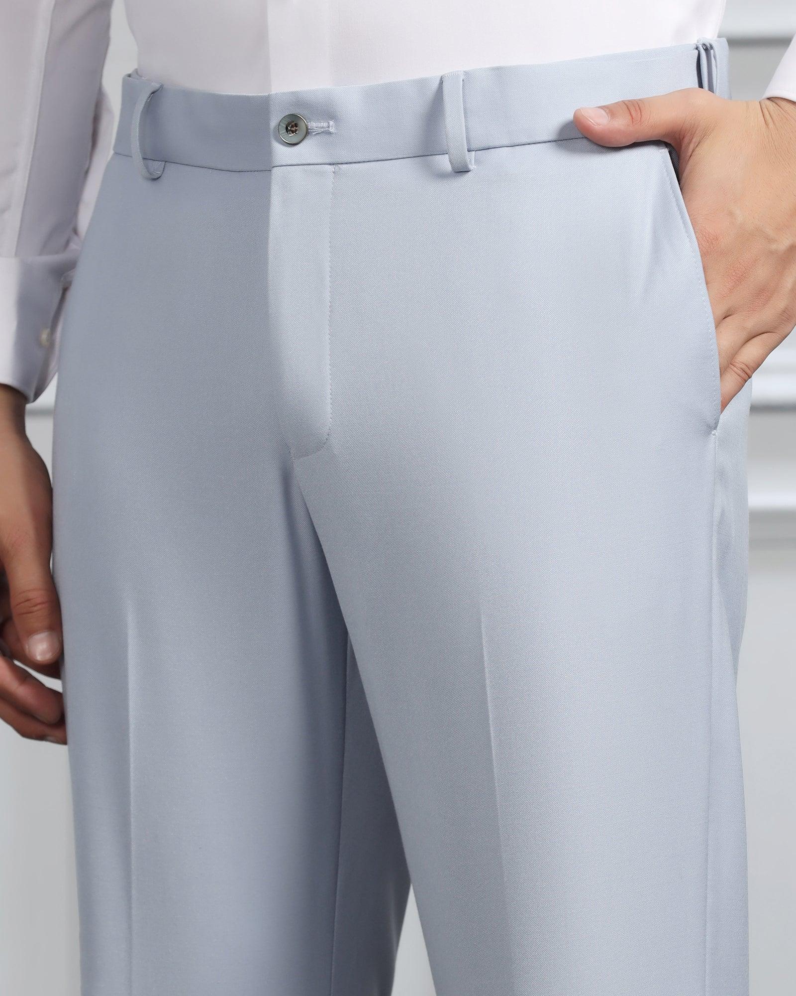 Swarn Multitude 6X Blue Solid Achkan Set - Renera - Blackberrys