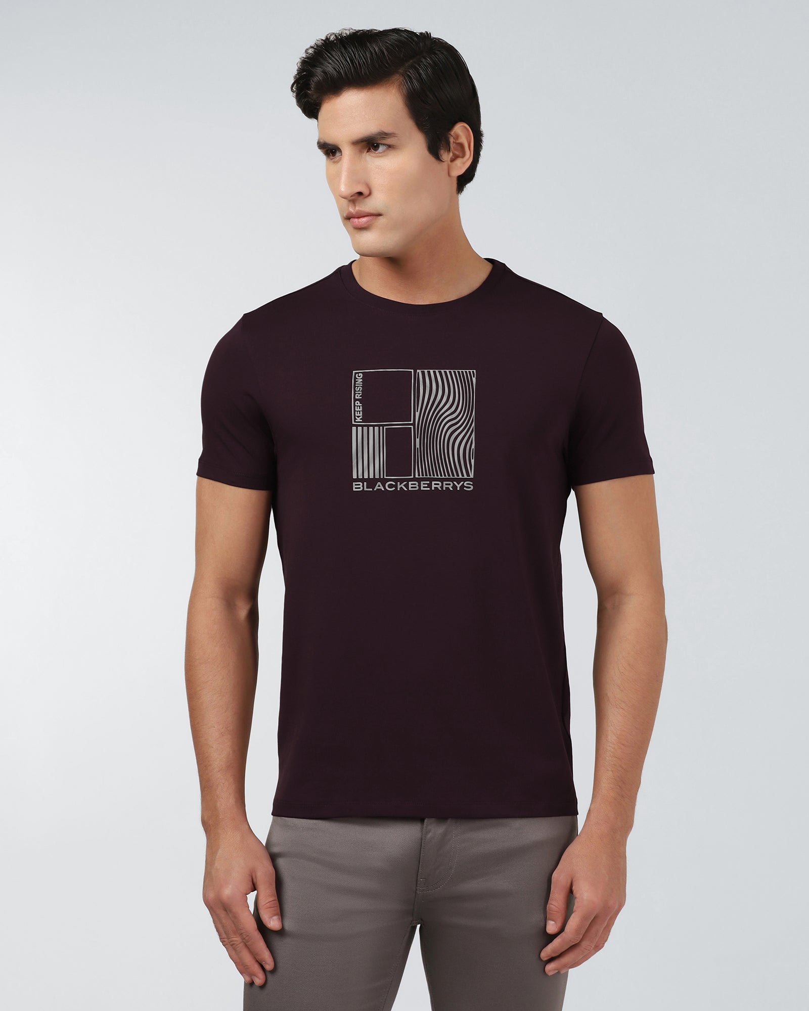 Fig Crew Neck Printed T-Shirt - Sybill