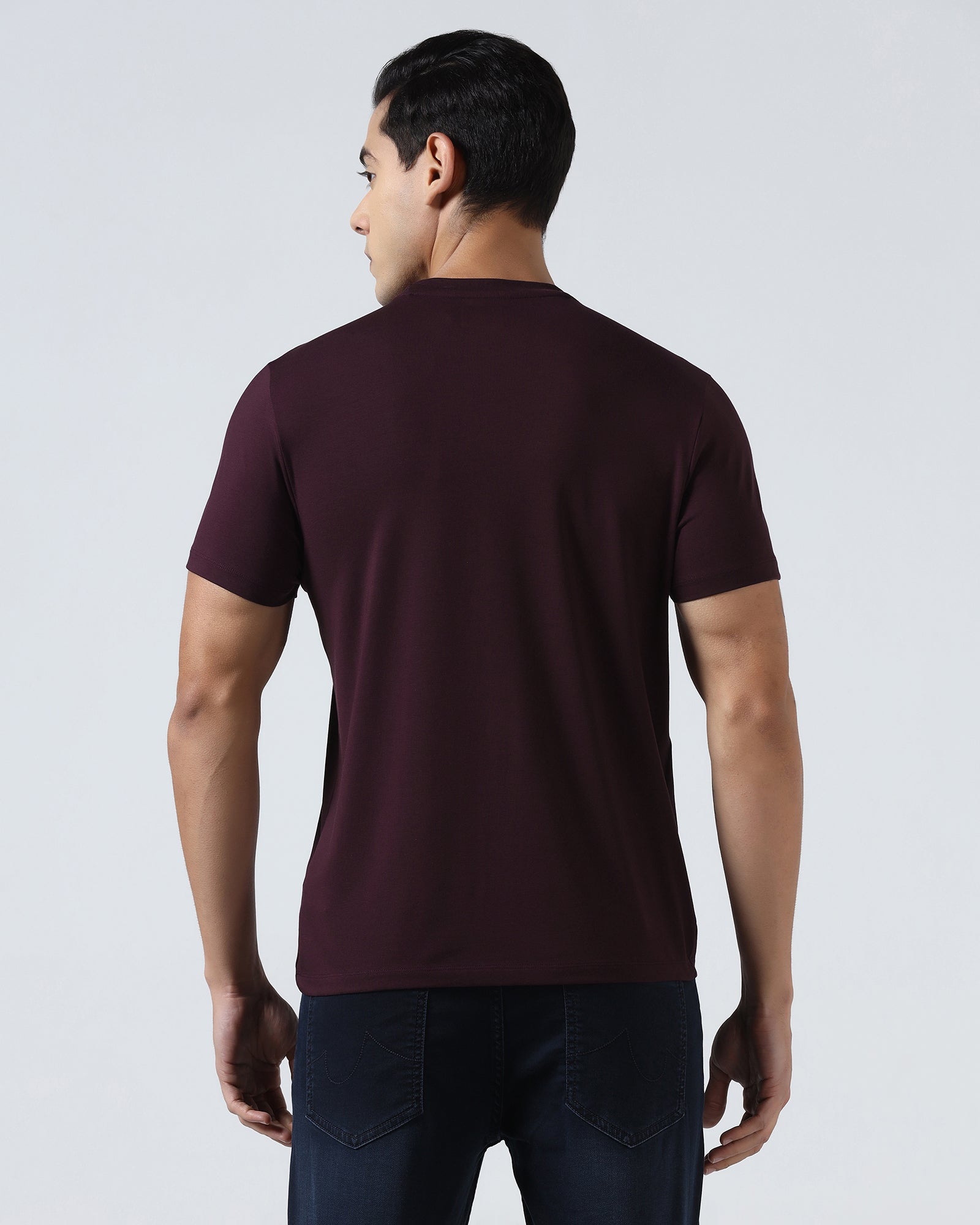 Fig Crew Neck Printed T-Shirt - James