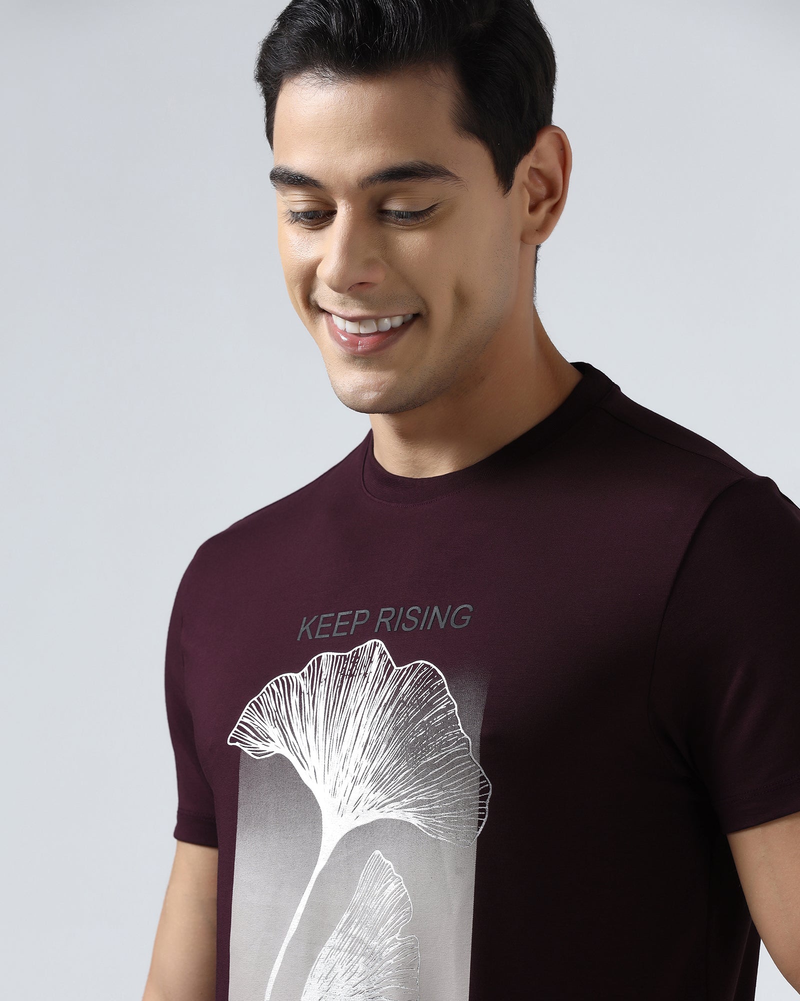 Fig Crew Neck Printed T-Shirt - James