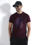 Fig Crew Neck Printed T-Shirt - Moaning