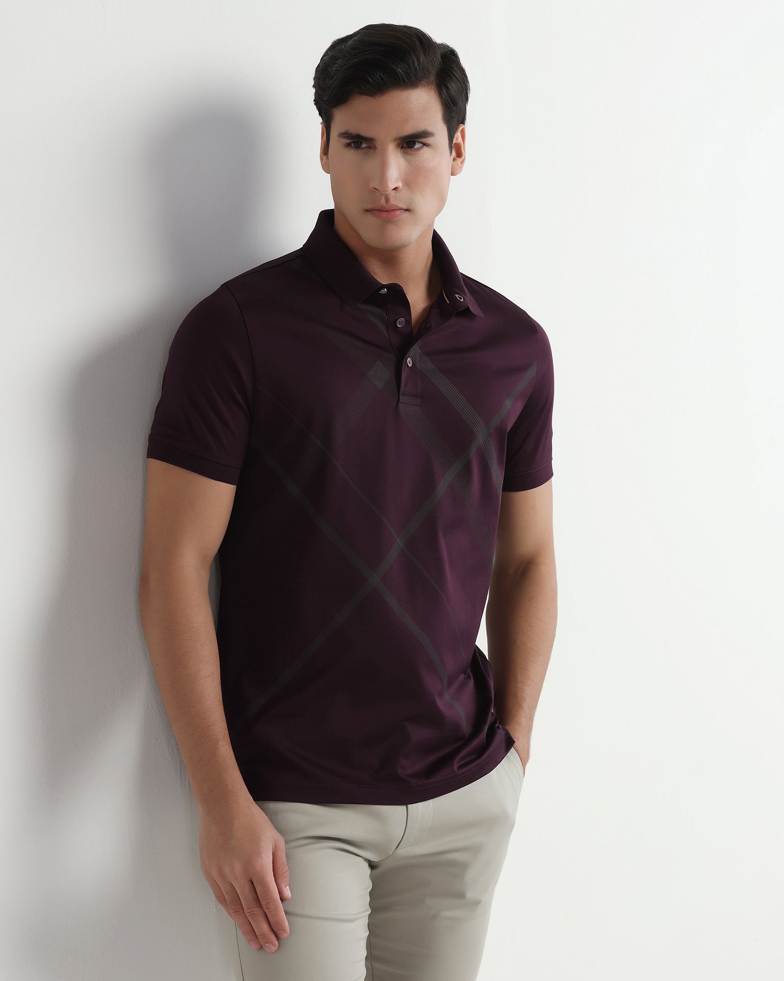 Fig Printed Polo - Tokyo