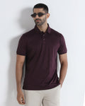Fig Textured Polo - Full