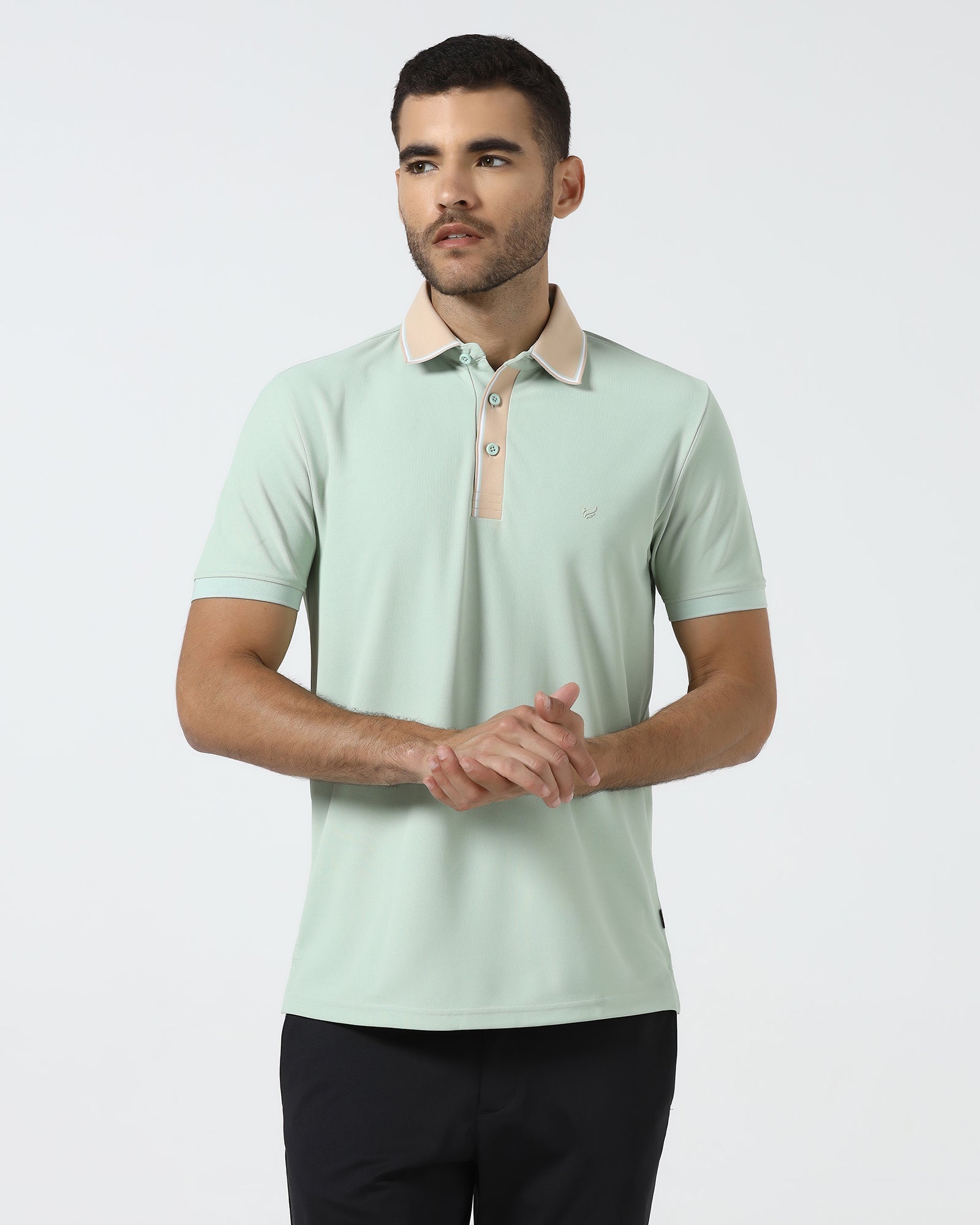 Forest Green TechPro Solid Polo - Ron