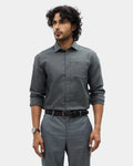 Forest Green Textured Shirt - Caty