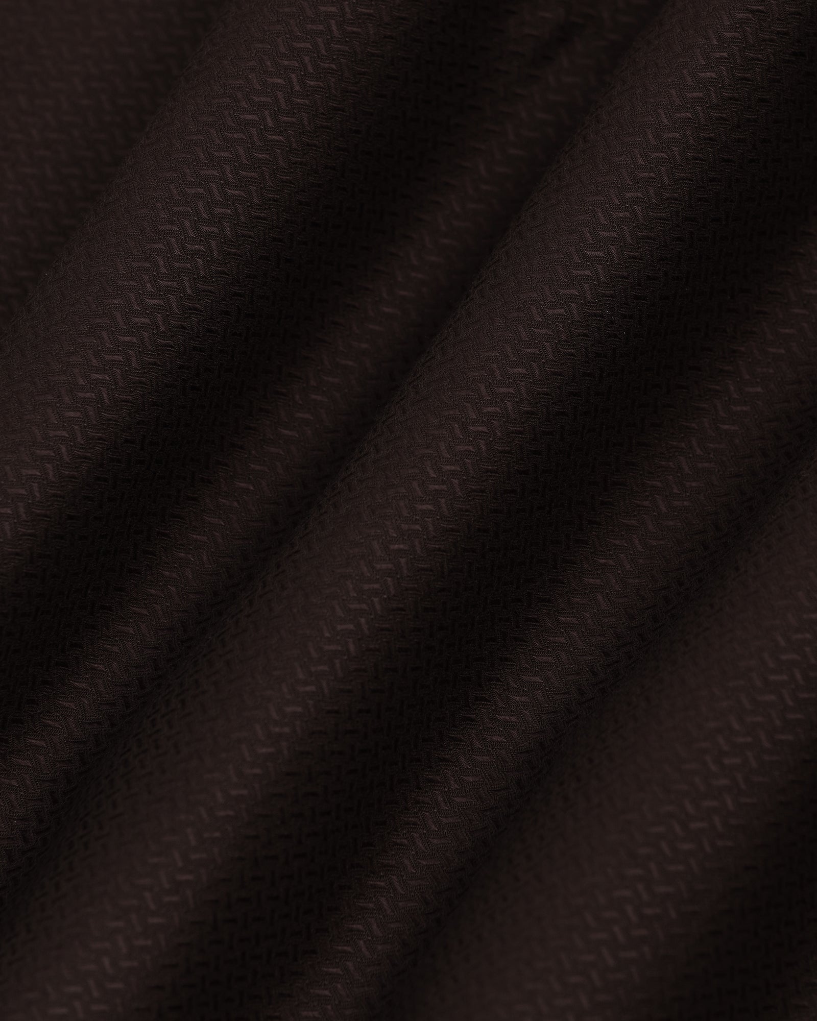 Formal Brown Textured Shirt - Dario