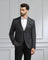 Luxe Formal Grey Solid Blazer - Rafa